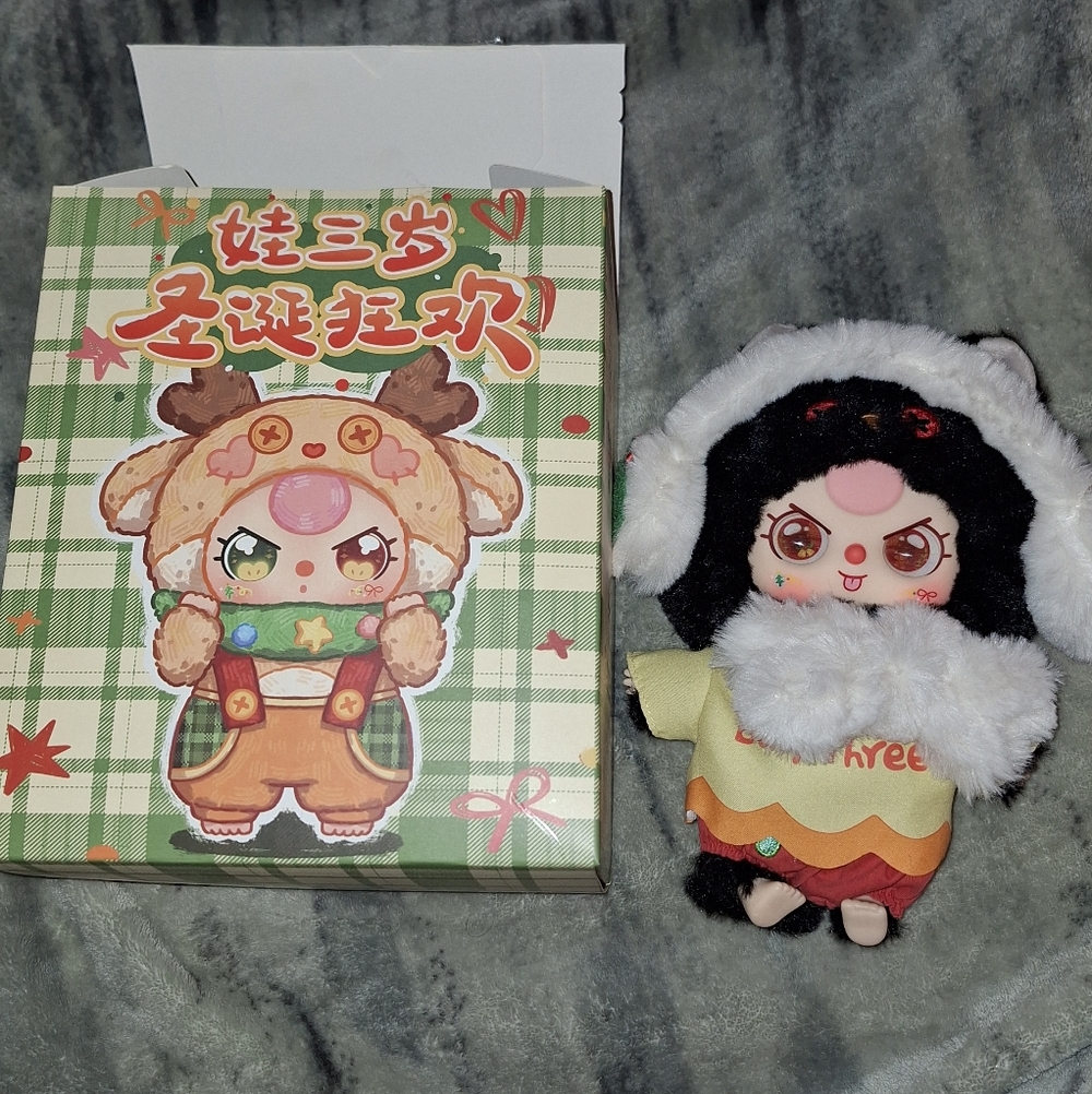 Baby Three Christmas Carnival Blind Box Confirmed Kitten W/Special Eyes
